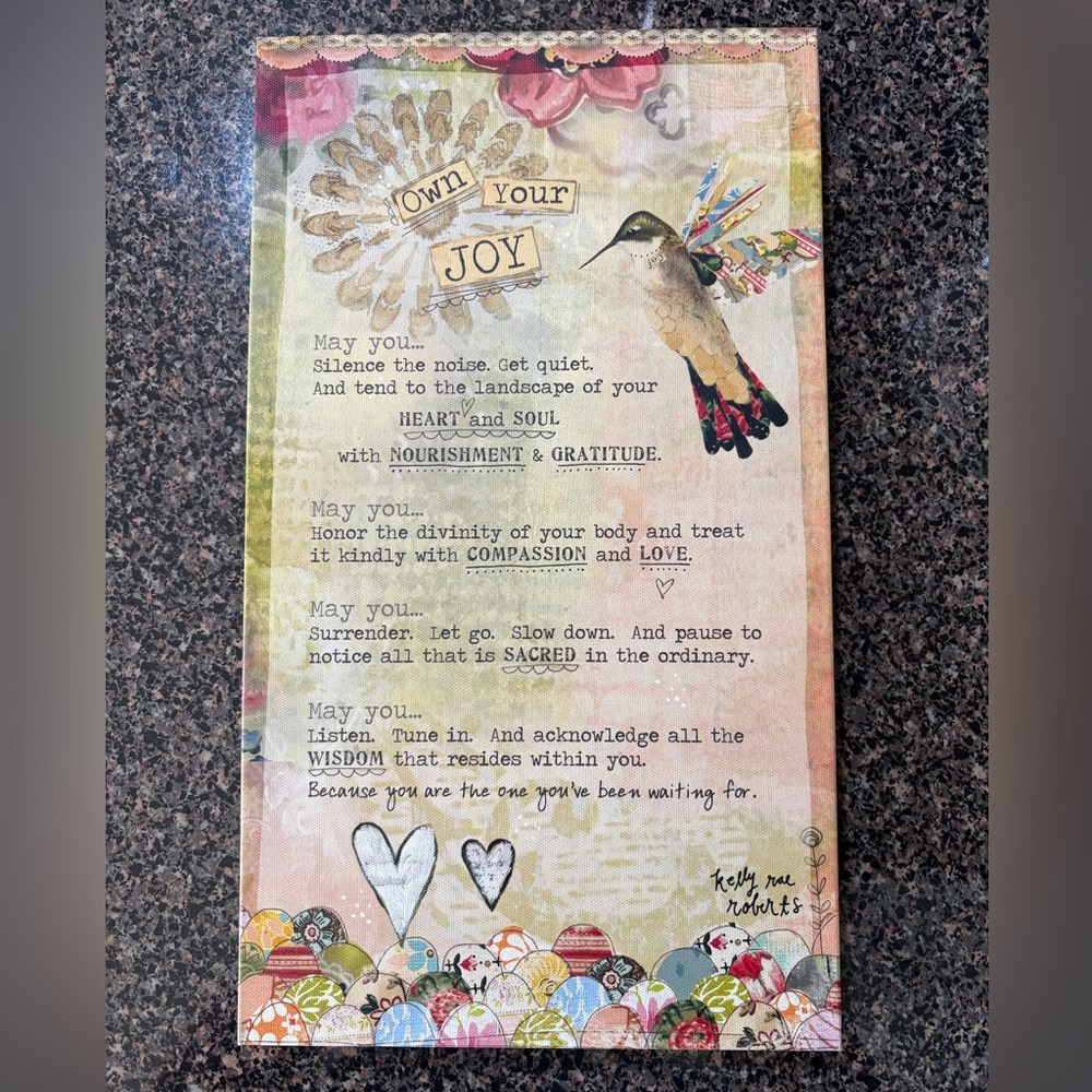 Kelly Rae Roberts Colorful Inspirational Wall Art